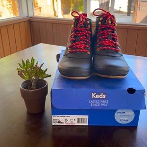 KEDS scout spl canvas black waterproof bootie